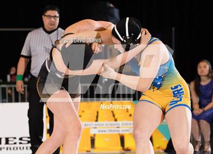 Thumbnail 3 in CIF State Girls Wrestling Championships (Finals) photogallery.