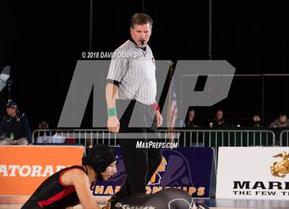 Thumbnail 1 in CIF State Girls Wrestling Championships (Finals) photogallery.