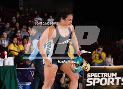 Thumbnail 2 in CIF State Girls Wrestling Championships (Finals) photogallery.