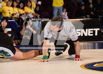 Thumbnail 2 in CIF State Girls Wrestling Championships (Finals) photogallery.