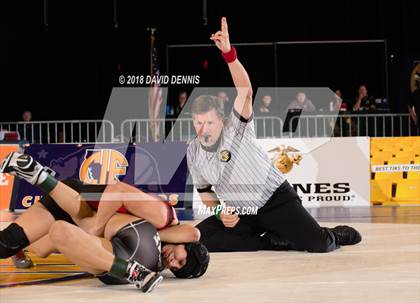 Thumbnail 2 in CIF State Girls Wrestling Championships (Finals) photogallery.