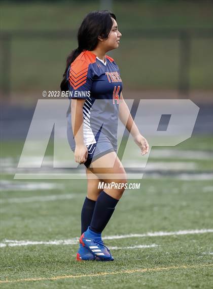 Thumbnail 1 in St. Pius X Catholic vs Mundy's Mill (GHSA 6A First Round) photogallery.