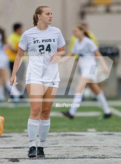 Thumbnail 3 in St. Pius X Catholic vs Mundy's Mill (GHSA 6A First Round) photogallery.