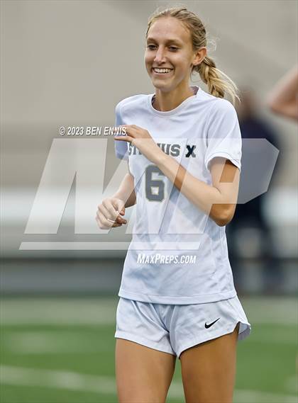 Thumbnail 3 in St. Pius X Catholic vs Mundy's Mill (GHSA 6A First Round) photogallery.