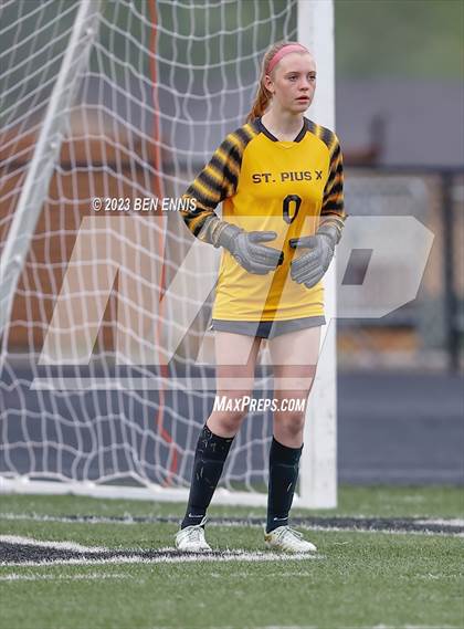 Thumbnail 3 in St. Pius X Catholic vs Mundy's Mill (GHSA 6A First Round) photogallery.
