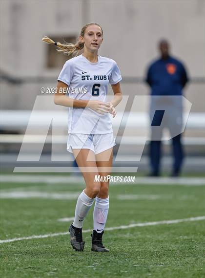 Thumbnail 2 in St. Pius X Catholic vs Mundy's Mill (GHSA 6A First Round) photogallery.