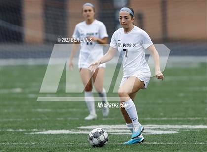 Thumbnail 2 in St. Pius X Catholic vs Mundy's Mill (GHSA 6A First Round) photogallery.