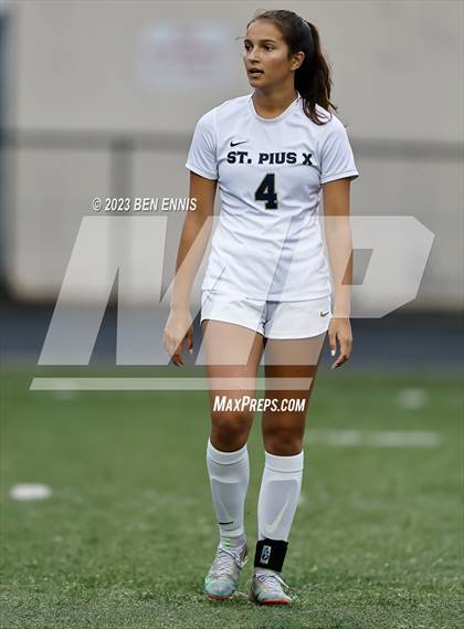 Thumbnail 2 in St. Pius X Catholic vs Mundy's Mill (GHSA 6A First Round) photogallery.