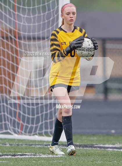 Thumbnail 2 in St. Pius X Catholic vs Mundy's Mill (GHSA 6A First Round) photogallery.