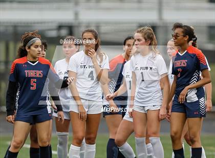 Thumbnail 3 in St. Pius X Catholic vs Mundy's Mill (GHSA 6A First Round) photogallery.
