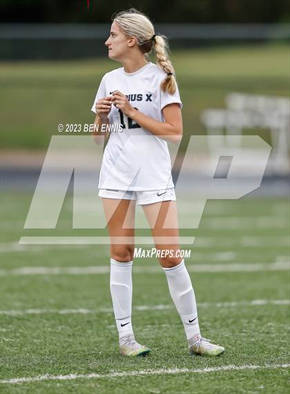 Thumbnail 1 in St. Pius X Catholic vs Mundy's Mill (GHSA 6A First Round) photogallery.