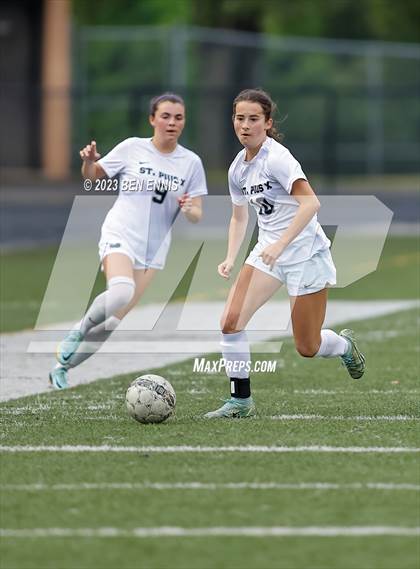 Thumbnail 2 in St. Pius X Catholic vs Mundy's Mill (GHSA 6A First Round) photogallery.