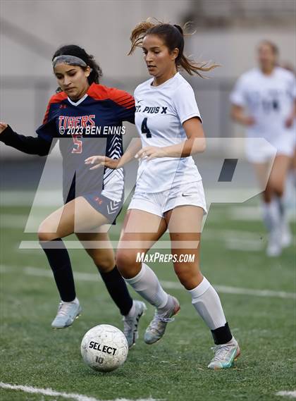 Thumbnail 1 in St. Pius X Catholic vs Mundy's Mill (GHSA 6A First Round) photogallery.
