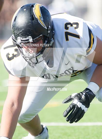 Thumbnail 1 in Wilcox @ Serra (CIF CCS Division 1 Semifinal) photogallery.