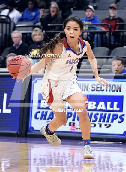 Thumbnail 2 in Bradshaw Christian vs. Christian Brothers (CIF SJS D3 Final) photogallery.
