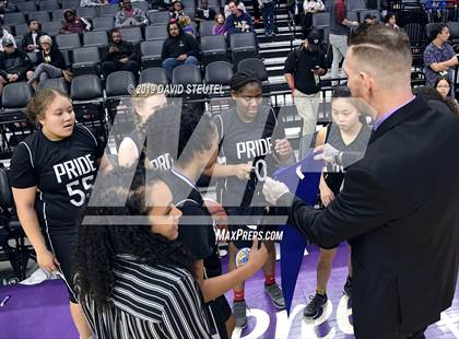 Thumbnail 1 in Bradshaw Christian vs. Christian Brothers (CIF SJS D3 Final) photogallery.