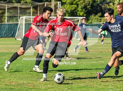 Thumbnail 1 in Loyola vs Palos Verdes (Scrimmage) photogallery.