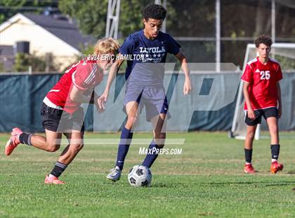 Thumbnail 1 in Loyola vs Palos Verdes (Scrimmage) photogallery.