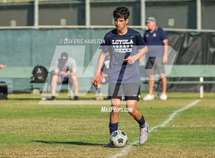 Thumbnail 1 in Loyola vs Palos Verdes (Scrimmage) photogallery.