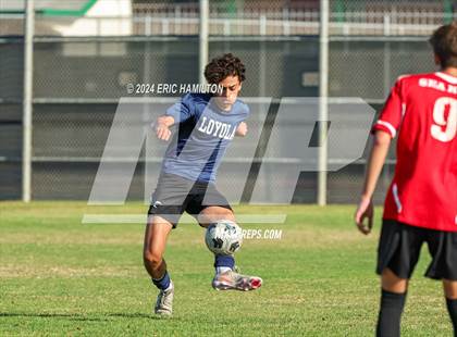 Thumbnail 3 in Loyola vs Palos Verdes (Scrimmage) photogallery.