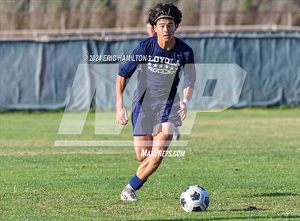 Thumbnail 3 in Loyola vs Palos Verdes (Scrimmage) photogallery.
