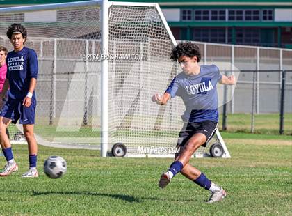 Thumbnail 3 in Loyola vs Palos Verdes (Scrimmage) photogallery.