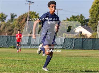 Thumbnail 3 in Loyola vs Palos Verdes (Scrimmage) photogallery.