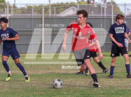 Thumbnail 3 in Loyola vs Palos Verdes (Scrimmage) photogallery.