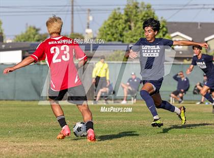 Thumbnail 2 in Loyola vs Palos Verdes (Scrimmage) photogallery.