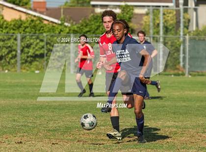 Thumbnail 1 in Loyola vs Palos Verdes (Scrimmage) photogallery.