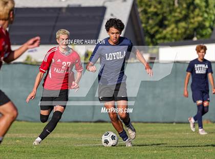 Thumbnail 3 in Loyola vs Palos Verdes (Scrimmage) photogallery.