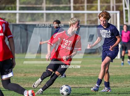 Thumbnail 3 in Loyola vs Palos Verdes (Scrimmage) photogallery.