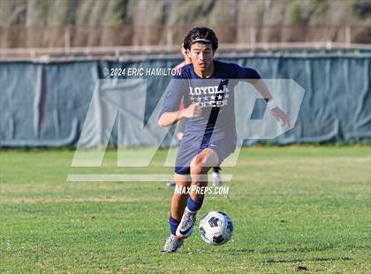 Thumbnail 1 in Loyola vs Palos Verdes (Scrimmage) photogallery.