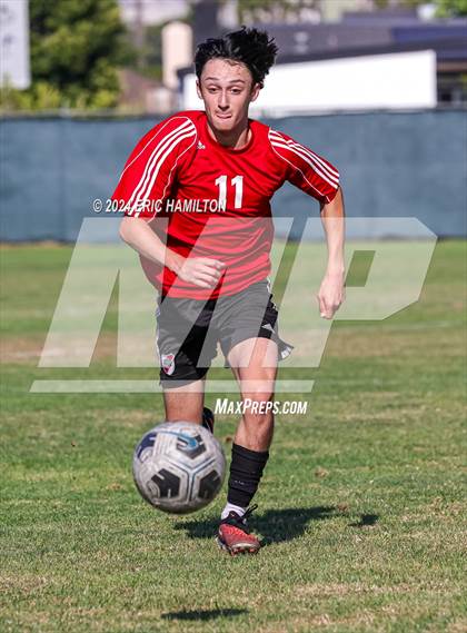 Thumbnail 2 in Loyola vs Palos Verdes (Scrimmage) photogallery.