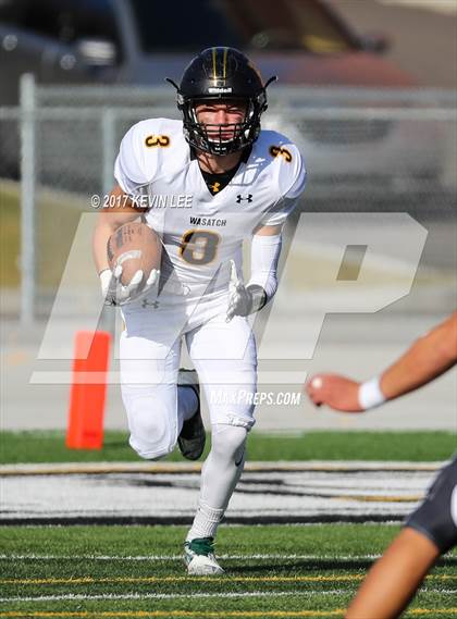 Thumbnail 3 in Wasatch @ Highland (UHSAA 5A First Round) photogallery.