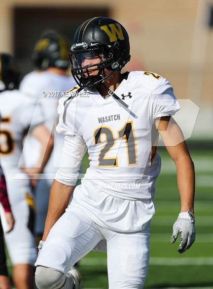 Thumbnail 2 in Wasatch @ Highland (UHSAA 5A First Round) photogallery.