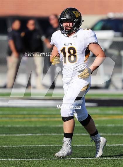 Thumbnail 1 in Wasatch @ Highland (UHSAA 5A First Round) photogallery.