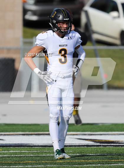 Thumbnail 1 in Wasatch @ Highland (UHSAA 5A First Round) photogallery.