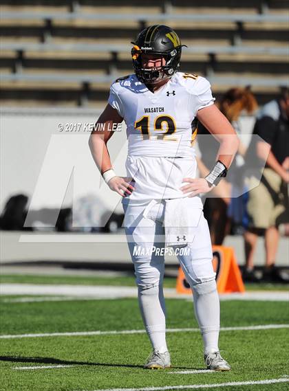 Thumbnail 3 in Wasatch @ Highland (UHSAA 5A First Round) photogallery.
