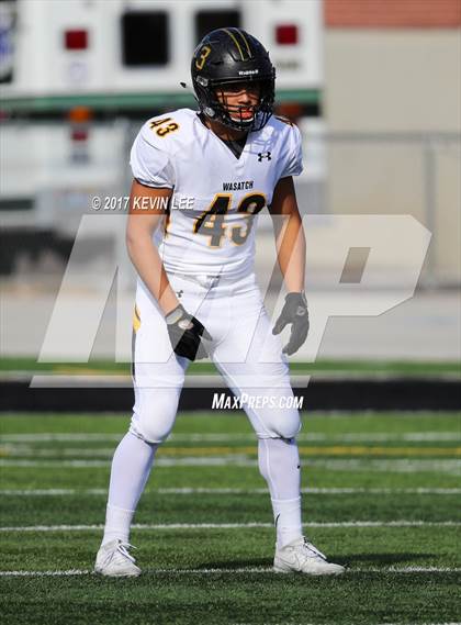 Thumbnail 3 in Wasatch @ Highland (UHSAA 5A First Round) photogallery.