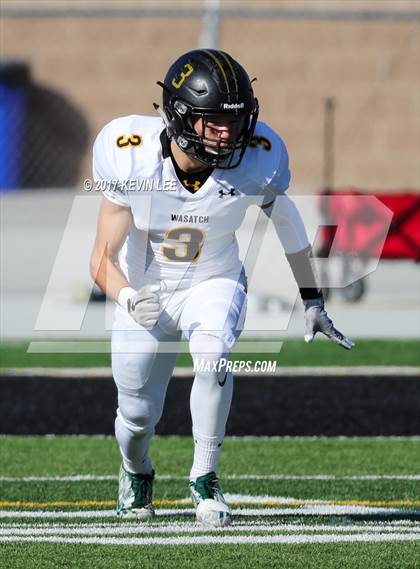 Thumbnail 1 in Wasatch @ Highland (UHSAA 5A First Round) photogallery.