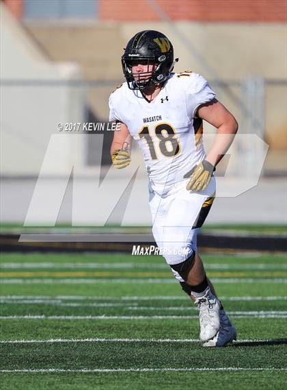 Thumbnail 3 in Wasatch @ Highland (UHSAA 5A First Round) photogallery.