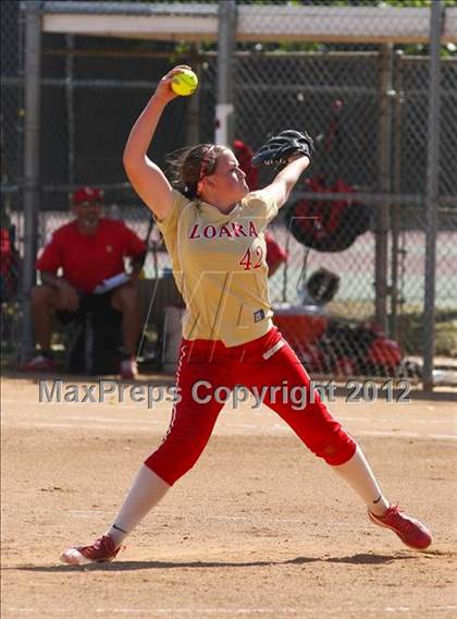 Thumbnail 1 in Loara @ San Dimas (CIF SS D4 Playoffs) photogallery.