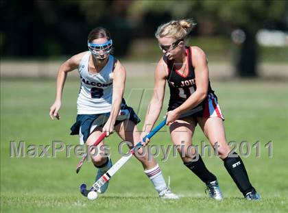 Thumbnail 2 in St. John's vs Fort Worth Country Day  (SPC Championship) photogallery.