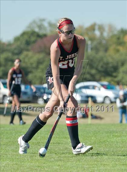Thumbnail 2 in St. John's vs Fort Worth Country Day  (SPC Championship) photogallery.