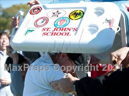 Thumbnail 1 in St. John's vs Fort Worth Country Day  (SPC Championship) photogallery.