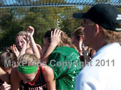 Thumbnail 3 in St. John's vs Fort Worth Country Day  (SPC Championship) photogallery.