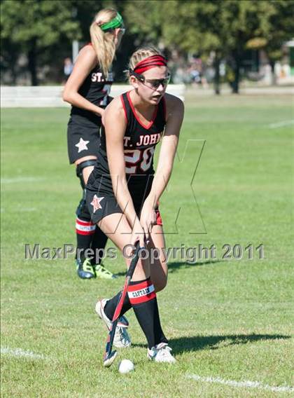 Thumbnail 1 in St. John's vs Fort Worth Country Day  (SPC Championship) photogallery.