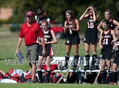 Thumbnail 2 in St. John's vs Fort Worth Country Day  (SPC Championship) photogallery.