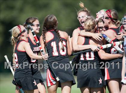 Thumbnail 3 in St. John's vs Fort Worth Country Day  (SPC Championship) photogallery.